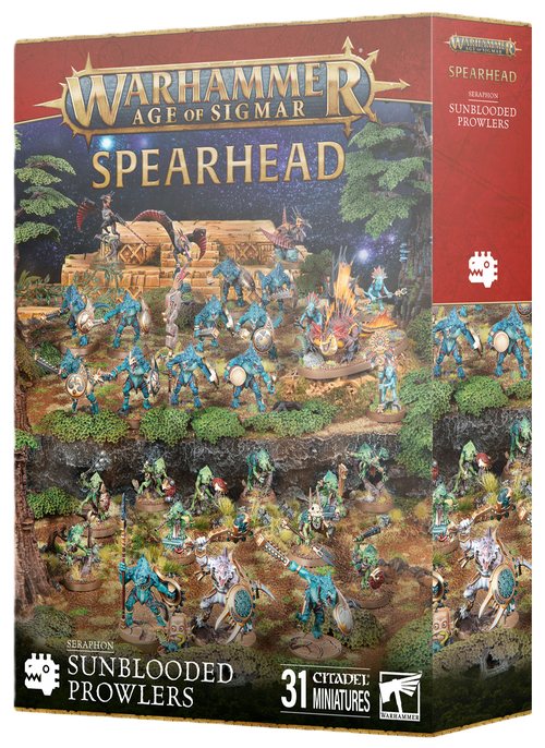 Spearhead: Seraphon Sunblooded Prowlers