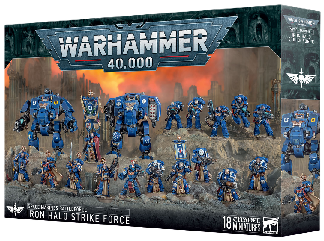71-48 Space Marines: Iron Halo Strike Force [Pre-order] [Please see Description for delay]
