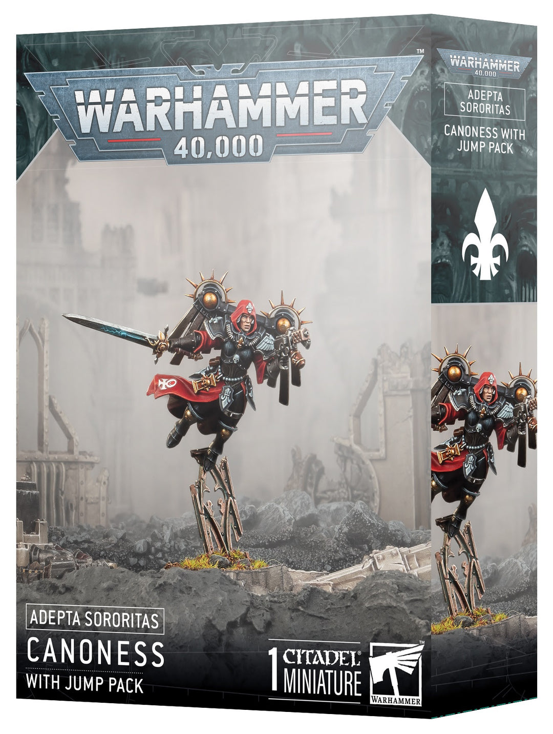 52-61 Adepta Sororitas: Canoness W/Jump Pack