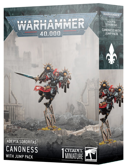 Adepta Sororitas: Canoness W/Jump Pack
