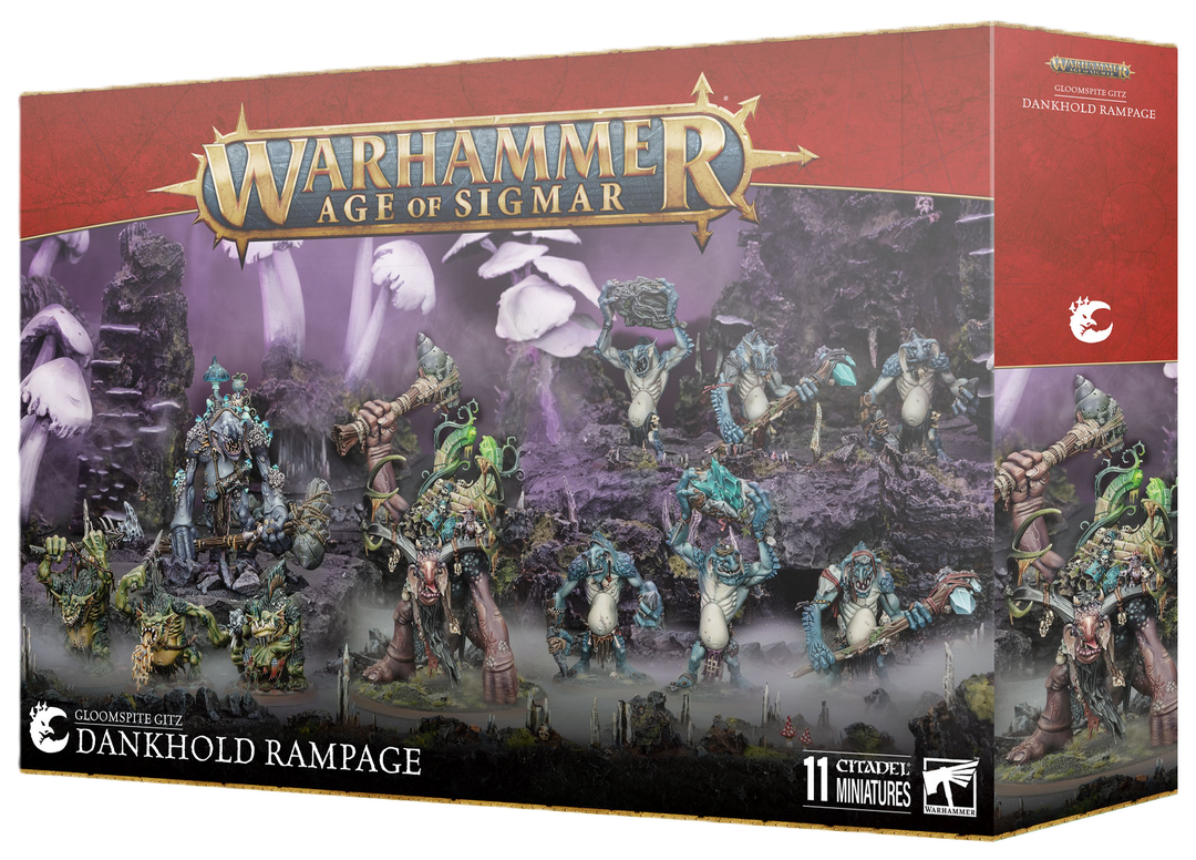 89-100 Gloomspite Gitz: Dankhold Rampage [Pre-order] [Please see Description for delay]