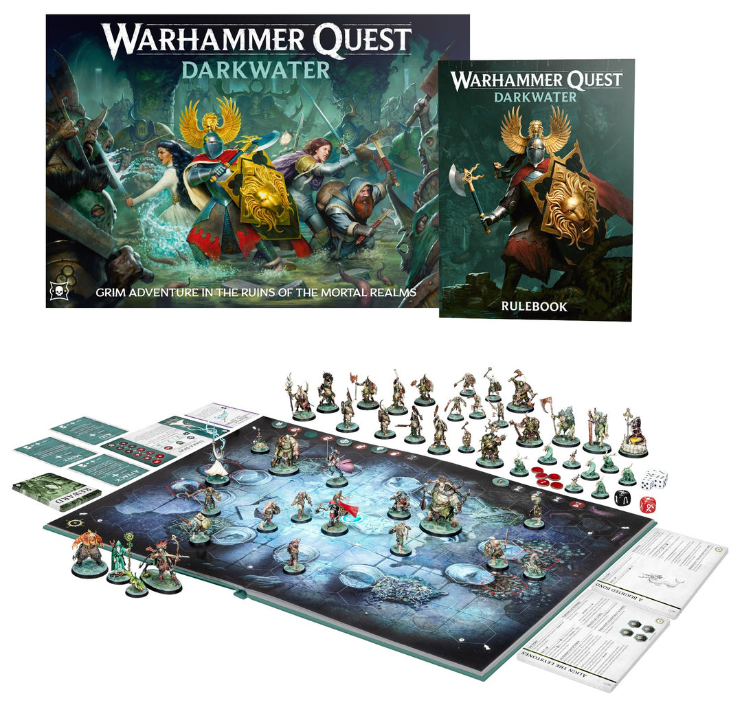 Wq-09 Warhammer Quest: Darkwater (English)