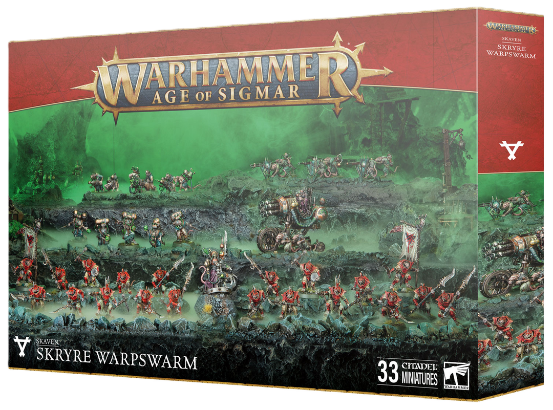 90-56 Skaven: Skryre Warpswarm [Pre-order] [Please see Description for delay]
