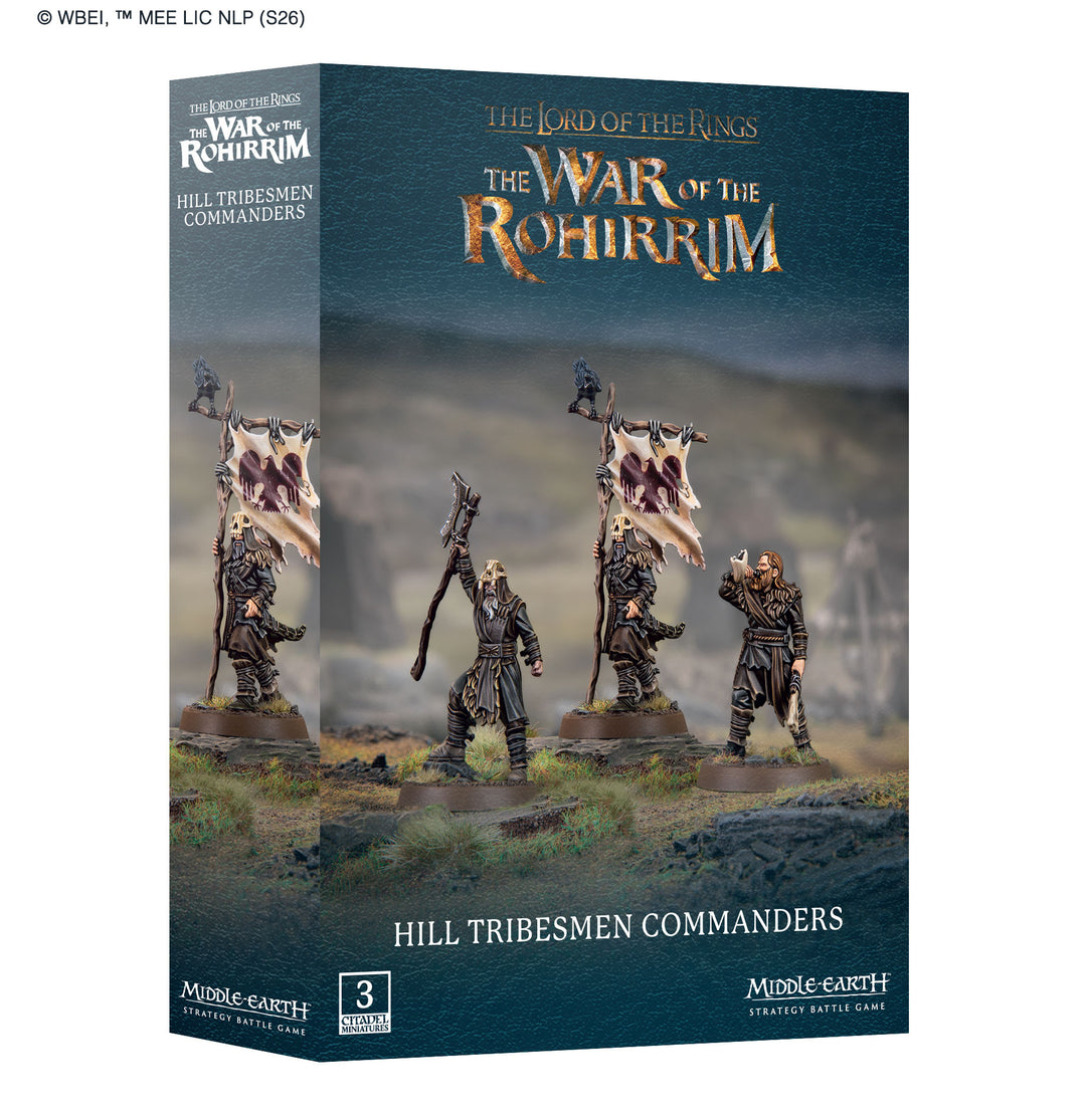 30-101 Middle-Earth SBG: Hill Tribesmen Commanders [Pre-order]
