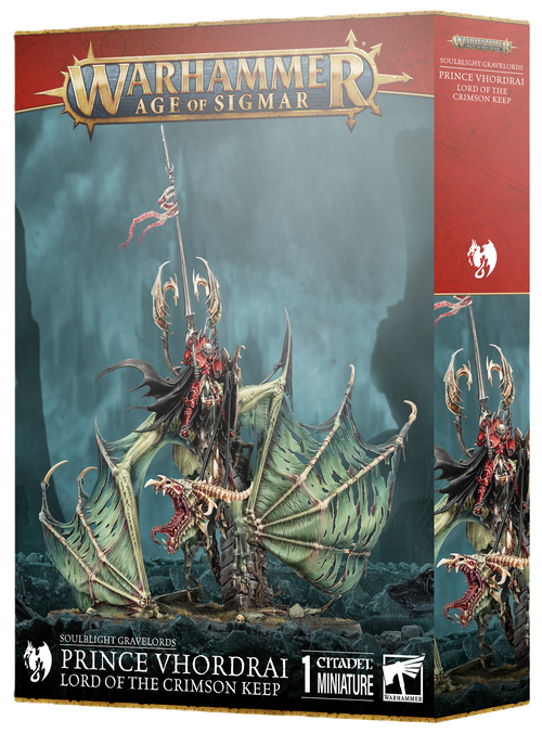 Soulblight Gravelords: Prince Vhordrai Lord of Crimson Keep