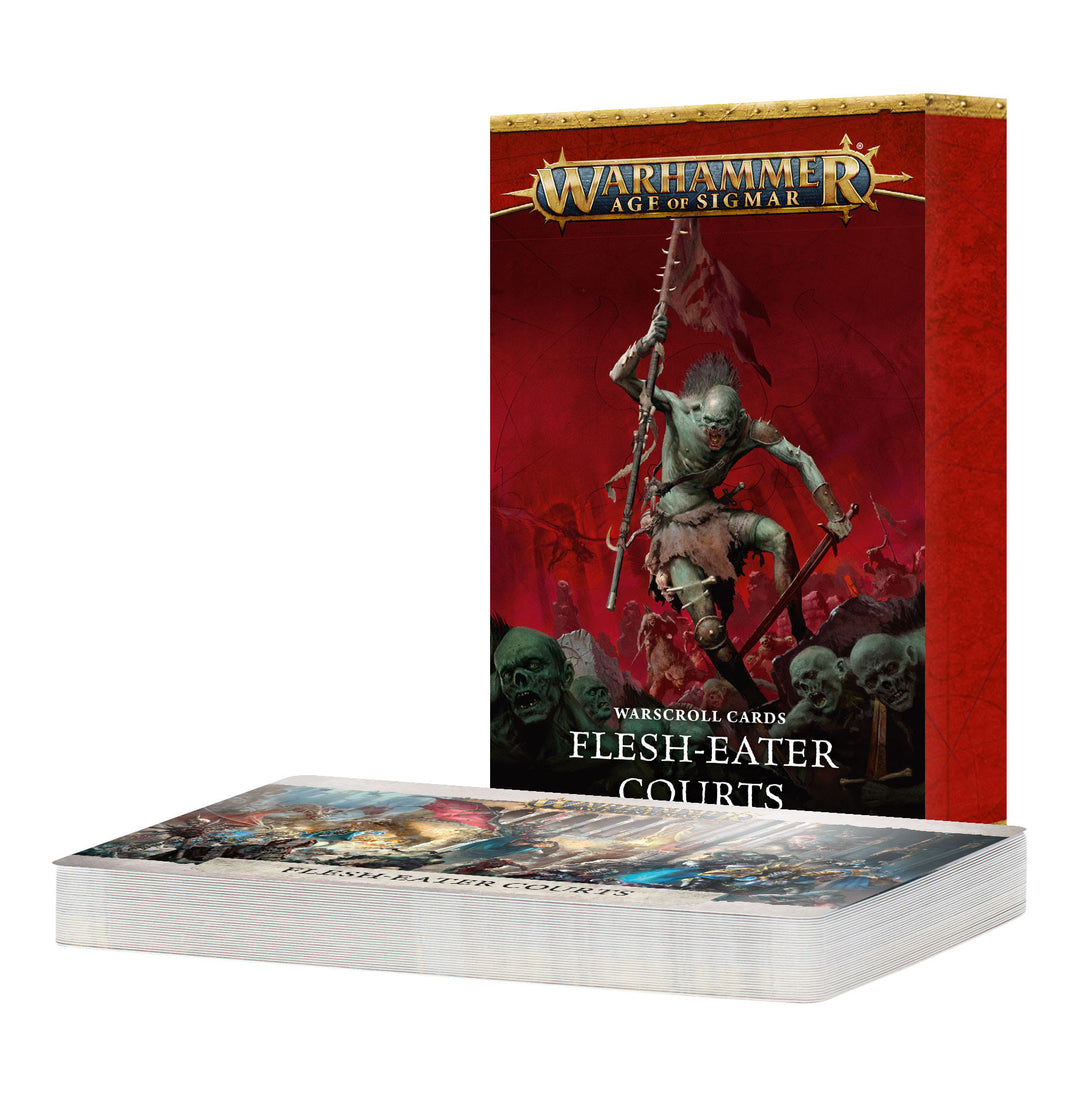 91-30 Warscroll Cards:Flesh-Eater Courts (Eng)