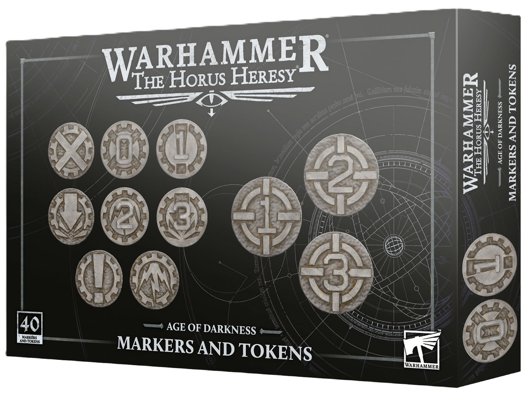 31-131 Age Of Darkness: Markers And Tokens