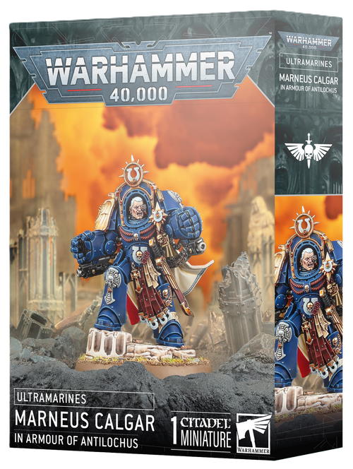 Ultramarines: Marneus Calgar In Armour Of Antilochus