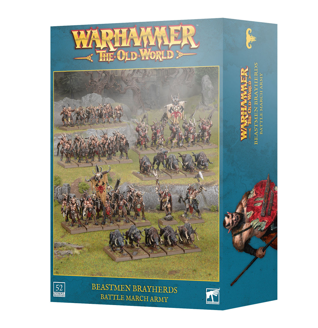 08-112 Beastmen Brayherds: Battle March Army [Pre-order]