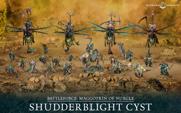 83-102 Maggotkin Of Nurgle: Shudderblight Cyst