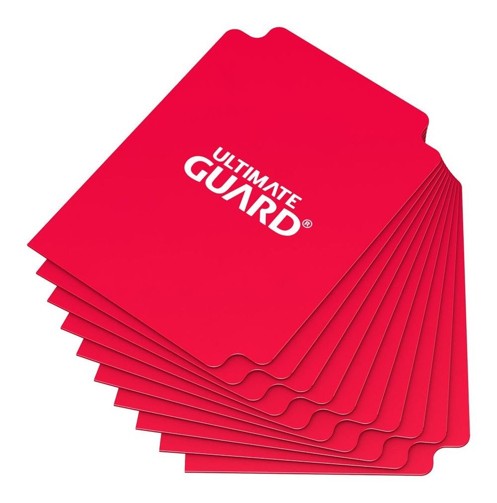 Ultimate Guard: Card Dividers – Red