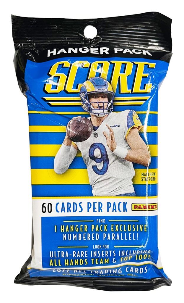 PANINI 2022 Score NFL Football Hanger Pack