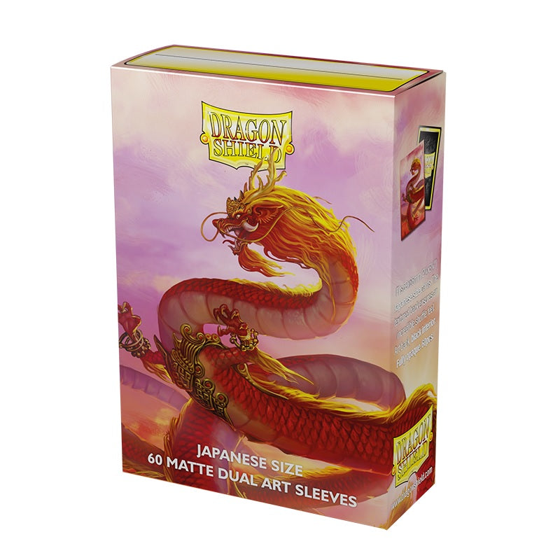 Sleeves - Dragon Shield Japanese - MATTE Dual Art - Chinese New Year: Year of the Wood Dragon '24