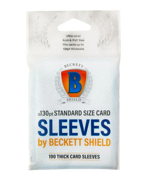 Beckett Shield Card Sleeves - Standard Size Thick Sleeves