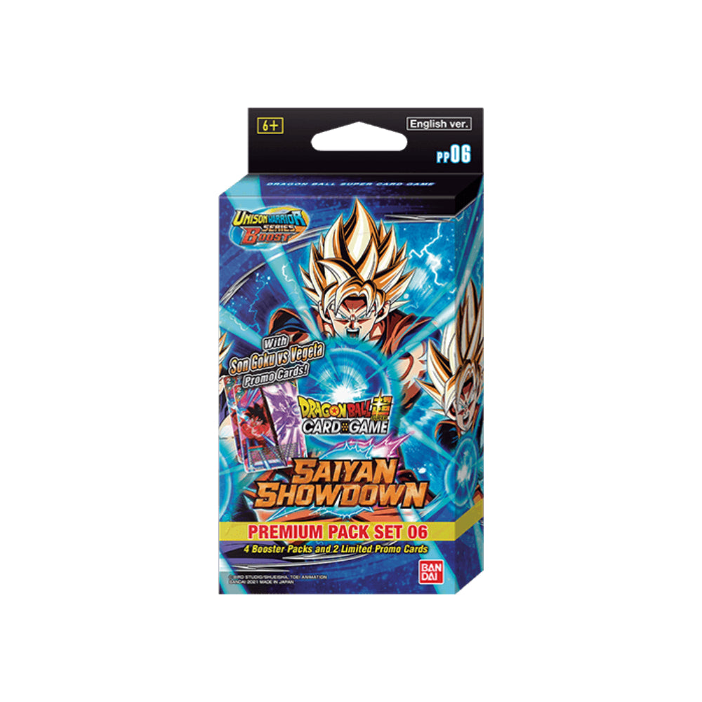 Dragon Ball Super Card Game Series 15 UW6 Premium Pack Saiyan Showdown (PP06)