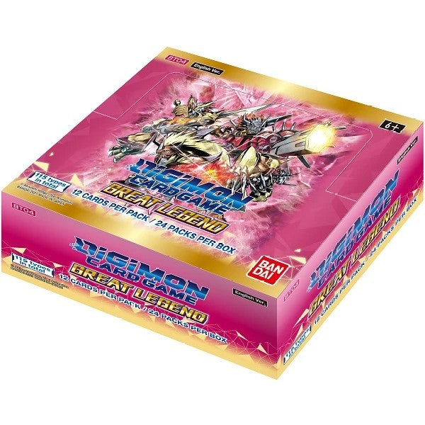 Digimon Card Game Series 04 Great Legend BT04 Booster