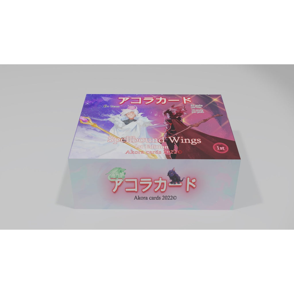 Akora TCG Spellbound Wings Booster Display 1st Edition Turtle TCG Akora TCG Spellbound Wings Booster Display 1st Edition Turtle TCG