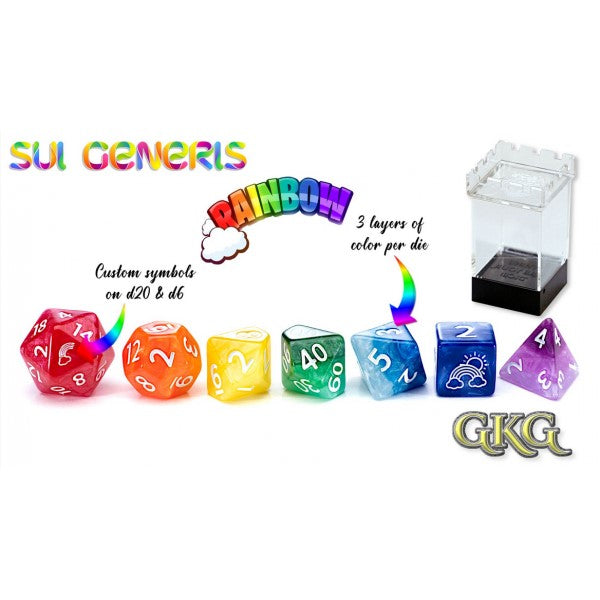 Gatekeeper - Sui Generis Dice - Rainbow